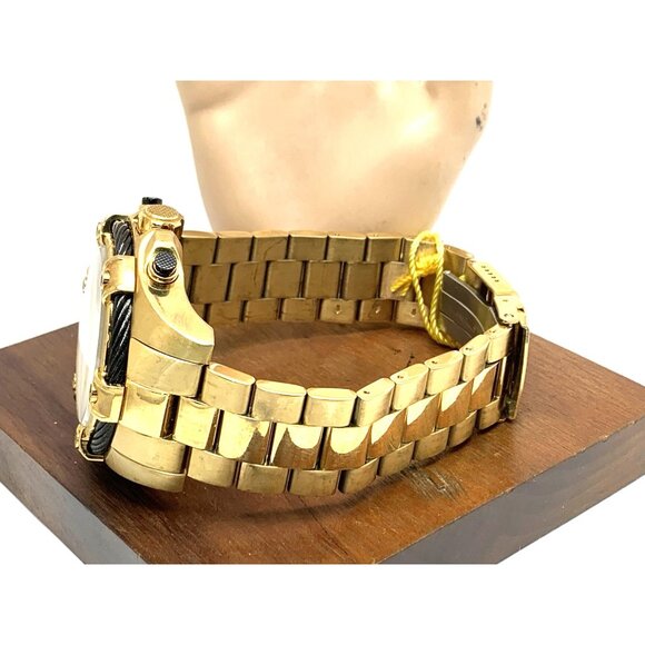 Invicta Men's Watch 25515 Bolt Quartz Chronograph Diver Gold Tone Steel 52mm - Picture 10 of 15